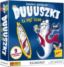 No Name Knjiga Duuuszki za pet 12:00 - Igra za otroke, 8 let in več, Poljska izdaja, založba Egmont, ISBN: 5908215009779, FSC certificirana