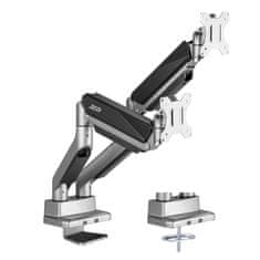 Ergo Office Univerzalni Ergo Office nosilec za dva monitorja, plinska vzmet, 17"-35", 15 kg, VESA 75x75 / 100x100, ER-446