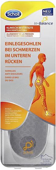 Scholl Ortopedski vložki za čevlje In-Balance (Lower Back Insole) 1 par