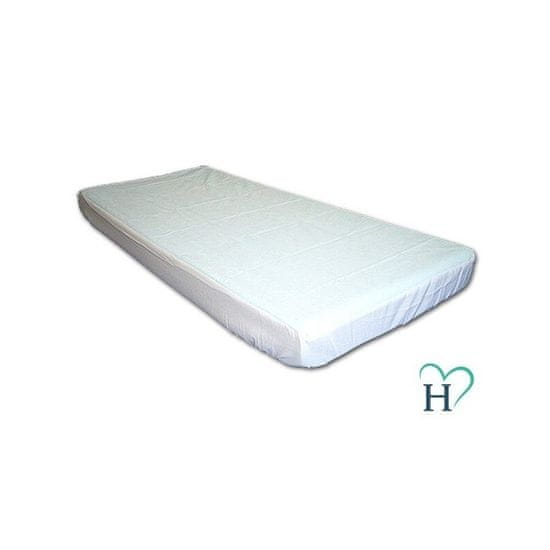 Halcamp Vodotesna rjuha s pasom 90x200 cm - zaščita za posteljnino, hitra dostava 24 ur, visoka kakovost, dolžina 2000 mm, širina 900 mm.