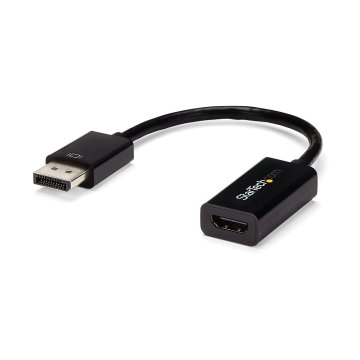 Startech StarTech.com Adapter DisplayPort v HDMI - 4K 30Hz Aktivni Pretvornik - DP na HDMI Kabelski Adapter za Monitor/TV/Prikaz 0.15 m