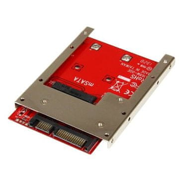Startech MSATA SSD 2.5" SATA Adapter - Visokokakovosten adapter za povezovanje MSATA SSD diskov na 2.5" SATA vmesnik, idealen za izboljšanje zmogljivosti vašega sistema.