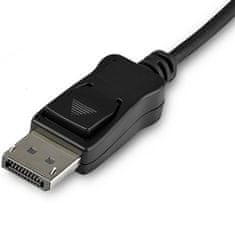 Manhattan StarTech.com 1m USB C do DisplayPort 1.4 kabel - 8K/5K/4K video adapter, visok dinamični razpon (HDR), visoka hitrost osveževanja do 120Hz, združljivost s Thunderbolt 3.