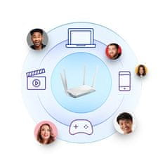 D-Link D-Link EAGLE PRO AI N300 4G Pametni Usmerjevalnik G403 – Zanesljiv dostop do interneta z 4G, podpora za Alexa in Google Assistant, varnostne funkcije in hitrost do 300 Mbit/s.