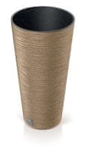 Prosperplast Cvetlični lonec FURU SLIM ECO WOOD 30 cm naturo