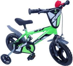 Dino bikes Otroško kolo zeleno 12" 2024
