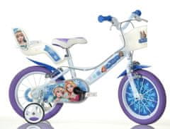 Dino bikes dekliško kolo SNOW QUEEN 16" belo