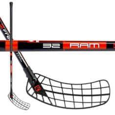 Kubisport Florbalna palica Freez RAM 32 leva 95cm črno-rdeča