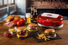 Ariete Aparat za pripravo hamburgera Party Time 205, crveni.