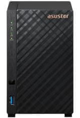 Asustor NAS AS1102TL 2x 3,5" SATA/ Realtek RTD1619B, štirijedrni 1,7 GHz, 1 GB, 1GbE x1, USB 2.0 x1, USB 3.2 Gen1 x1