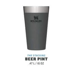 Stanley  Izoliran Kozarec Beer Pint 0,47L, Charcoal