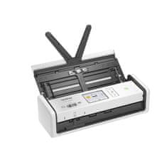 Brother ADS-1800W obojestranski optični bralnik dokumentov, do 30 strani na minuto, 600 x 600 dpi, 256 MB, ADF, WiFi, gostitelj USB, na dotik. LCD
