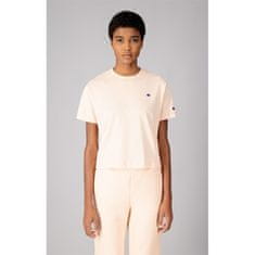 Champion Majice obutev za trening roza S Wmns C Logo Cropped