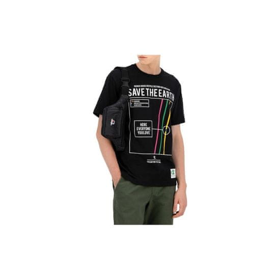 Champion Majice črna Eco Graphic Print
