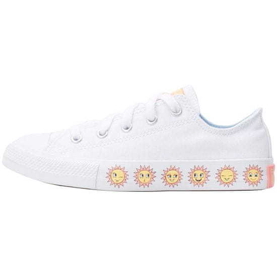 Converse Čevlji bela Chuck Taylor All Star Sun Graphic