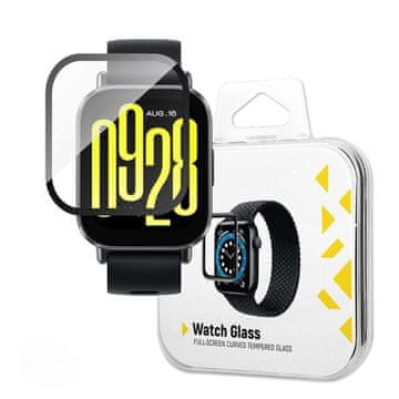 MG Watch Full Glue 2x zaščitno steklo za Xiaomi Redmi Watch 5 Active, črna