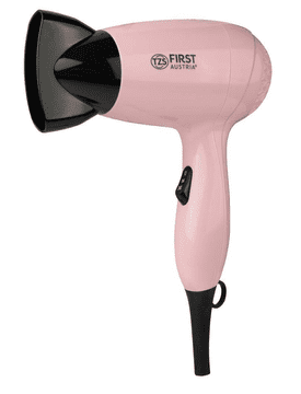 First Austria Sušilnik las FIRST, 1200W, 2 moči, 2 hitrosti, pink barva