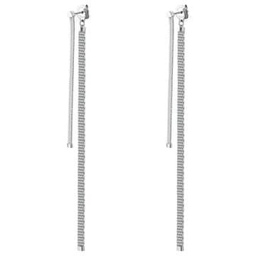 Brosway Čudoviti jekleni uhani 2 v 1 Essential BNL085