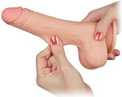shumee SUPER REALISTIČEN DILDO Z DRSNO KOŽO IN PREMIČNIM JEDROM PENISA NA PRISESKU - 73491564