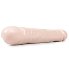 The Classics Dvojni dildo Jr. Veined Double Header 30 cm, prozoren