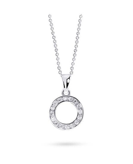 Cutie Jewellery Obesek z zanko iz belega zlata Z3061-40-10-X-2-O