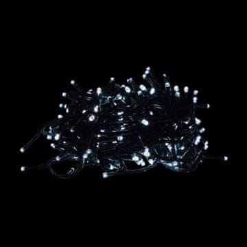 shumee Lučke za božično drevo, hladno bela, 200 LED, bliskavica, za notranjo in zunanjo uporabo [200LED bliskavica]