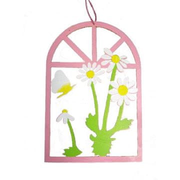 shumee Roza lesen okvir z margaritami 22x15cm