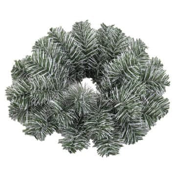 shumee POLJSKI smrekov venček zeleno-bel 30 cm
