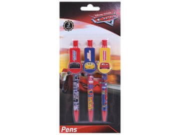 Disney 3x Kemični svinčnik Cars DISNEY