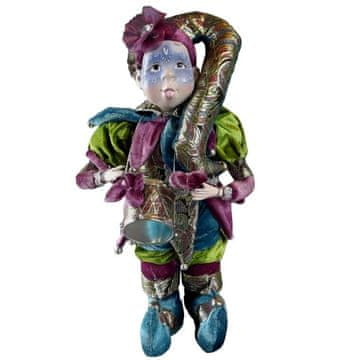 shumee Eleganten Pierrot s keramičnim poudarkom in glasbeno skrinjico