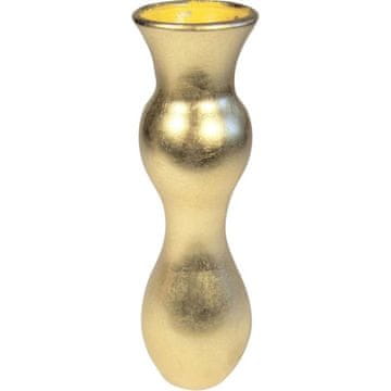 shumee Zlata keramična vaza, višina 30 cm, premer 9 cm