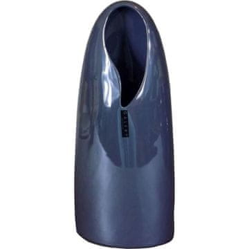 shumee Velika modra keramična vaza 16x8x37 cm