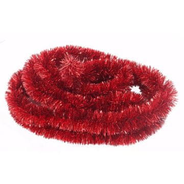 shumee Rdeča kovinska verižica za božično drevo - 3 cm x 2 m GOLIAT - poljski izdelek