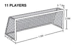 SEDCO SEDCO FTN02 - 7,5x2,5x2,2 m - SET NA DVĚ BRANKY