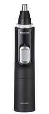 Panasonic Panasonic ER-GN300 precizni trimerski aparat za nos, brezžičen, črn, inox rezila, do 40 min uporabe, vodoodporen.
