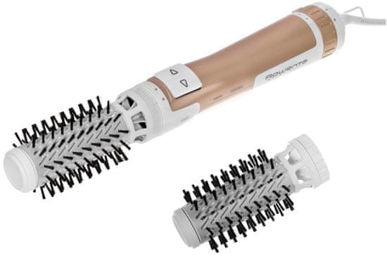 Rowenta Električna krtača za lase Rowenta Brush Activ Compact CF9520 1000W z ionsko funkcijo in rotirajočo krtačo