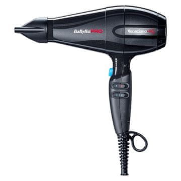 BaByliss Sušilec las VENEZIANO-HQ BABYLISS BAB6960IE, 2200 W, črn, 6 hitrosti in temperaturnih stopenj, s funkcijo ionizacije in hladnim zrakom.
