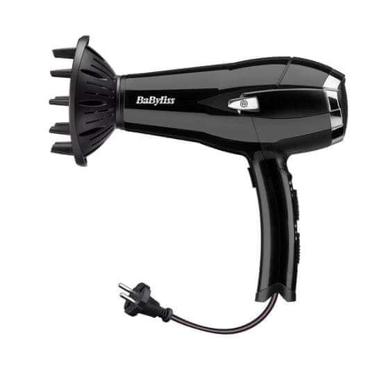 BaByliss Sušilec za lase BaByliss Cordkeeper 2000 z ionizacijo, keramično prevleko in dvojnim nastavljanjem temperature.