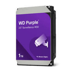 WD 1TB PURPLE 3,5" SATA 6Gb/s 5400rpm 64MB HDD disk
