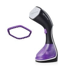Tristar Tristar ST-8921 Ročni Parni Čistilec Oblačil, 1600 W, 0.26 L, 25 g/min, Črna/Vijolična, Vertikalna in Horizontalna Funkcija pare