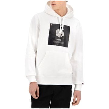 Champion Športni puloverji bela Icon Graphic Print Hoodie