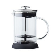 BIALETTI Bialetti Vetro 6tz ročni penilnik mleka 330ml - prozoren, bel, stekleni, 0.3 L zmogljivost, hitro pošiljanje 24h