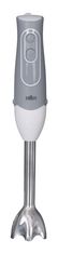 Braun Braun MQ 525 Potopni mešalnik 600 W, 0.6 L, z odstranljivim mešalom in funkcijo turbo, siva in bela barva
