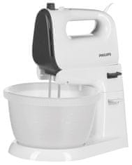 Philips Mikser za stojalo Philips 5000 HR3745/00, 450 W, s 5 nastavitvami hitrosti, 3 L posodo, srebrno-bela barva