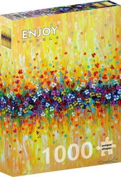 ENJOY Puzzle Nežna abstrakcija v barvah 1000 kosov