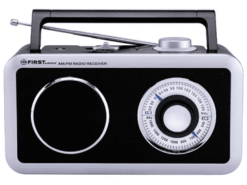 First Austria Radio FIRST analogni AM/FM, črna barva