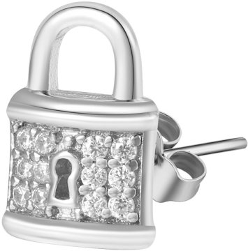 Rosato Srebrni uhani Lock Storie RZO027R