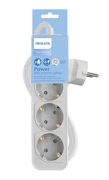 Philips CHP2134W/58 podaljšek, bel, 1,5 m