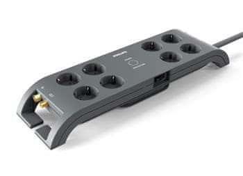 Philips Prenapetostna zaščita SPN5185A/58, črna, 2 m