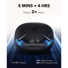 Anker Soundcore Liberty 4 Pro brezžične slušalke, črne